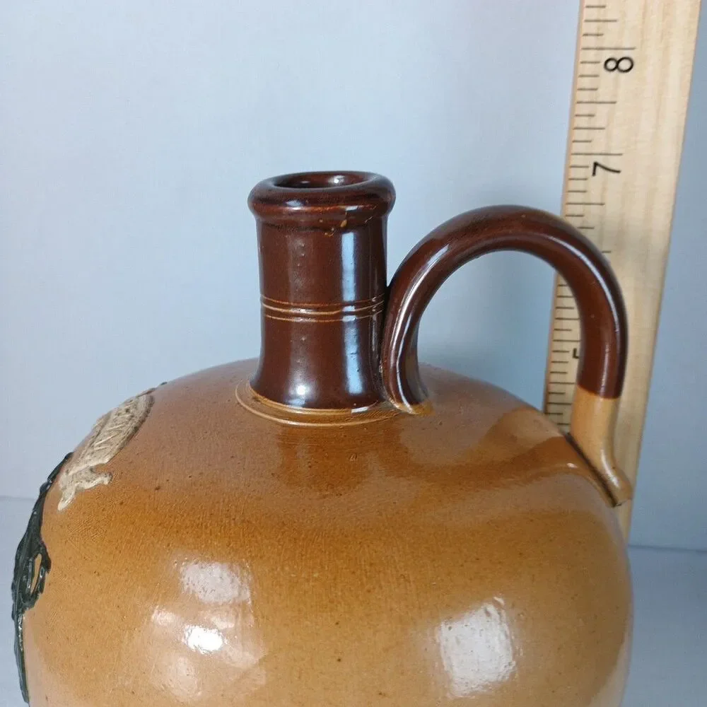 Antique‎ Doulton Lambeth Stoneware Pottery Special Highland Whisky Jug England